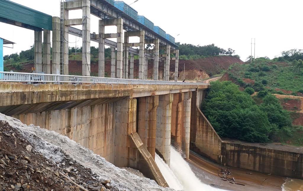 Kiểm định đập tràn Nhà máy thủy điện Ia Grai 2 (tháng 08/2018)