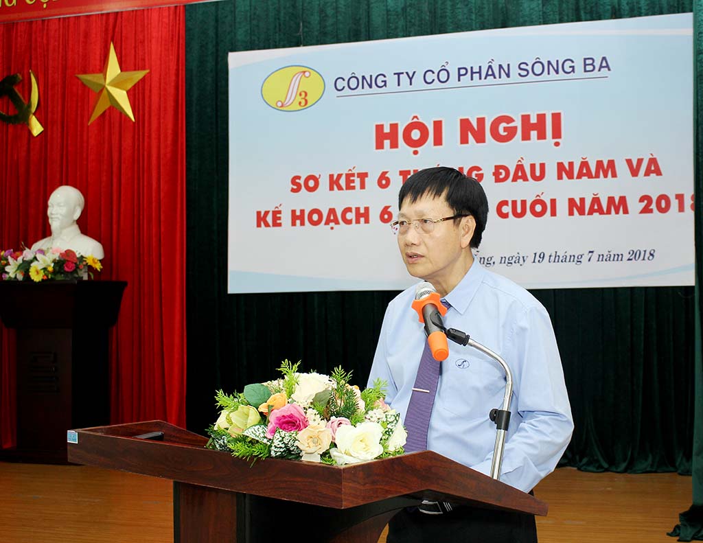 Tổng Giám đốc Công ty phát biểu tổng kết Hội nghị